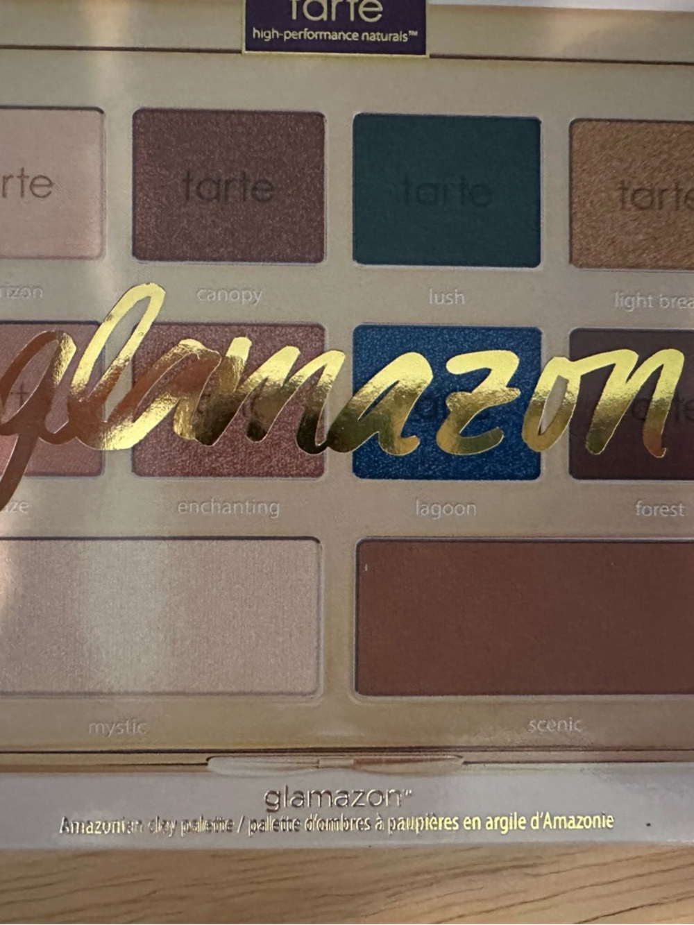 tarte Glamazon Eyeshadow Palette - Teal, Blue, Brown & Gold Shades